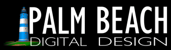 Palm Beach Digital Design Logo