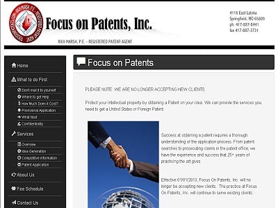 Focus On Patents