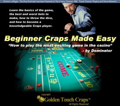 Beginner Craps Made Easy Book