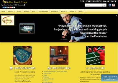Golden Touch Craps